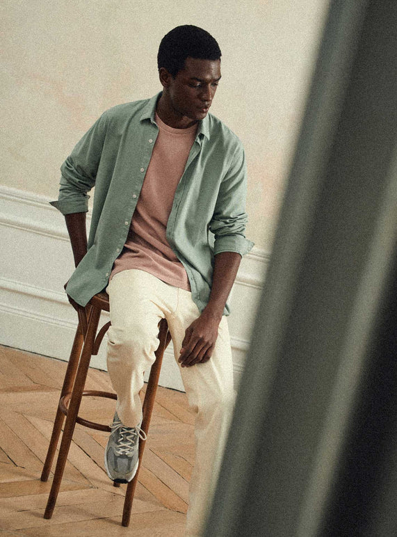 Balibaris - Chemise Mercer Eucalyptus