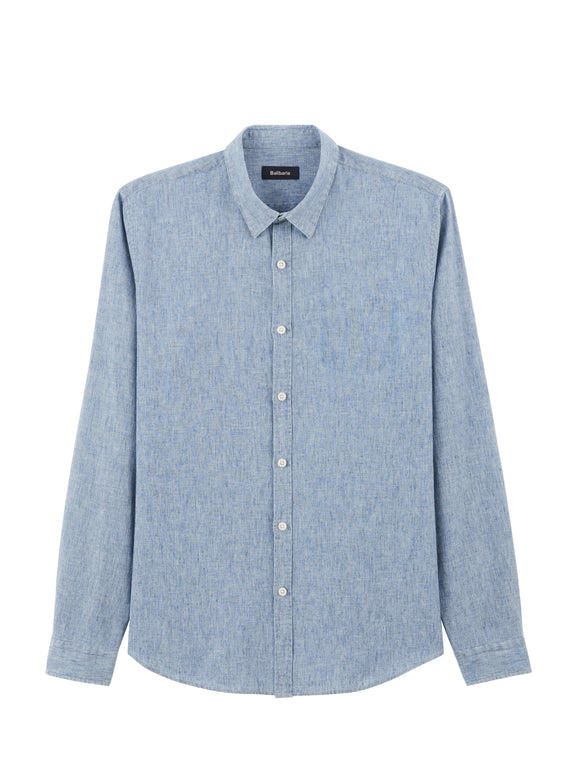 Balibaris - Chemise Brett Abysse/White