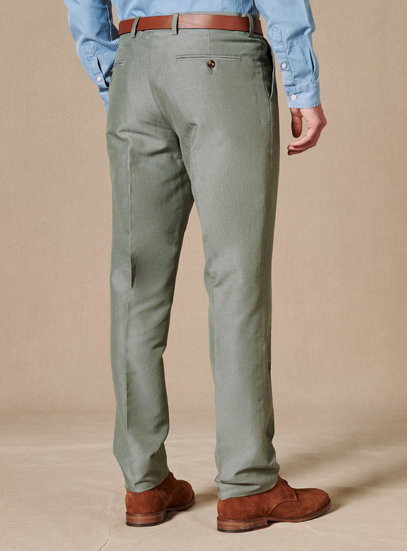 Balibaris - Pantalon de Costume Gekko Amande
