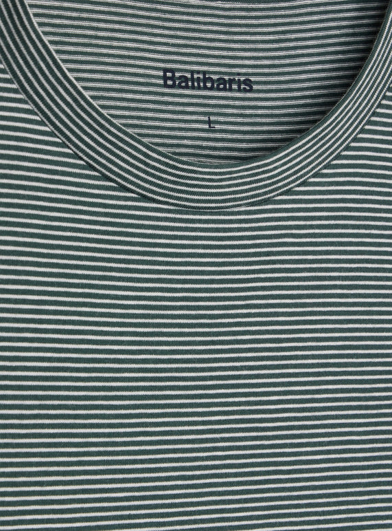 Balibaris - T-Shirt Casey Rayé Amazone